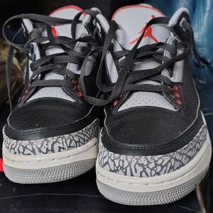 Jordan 3 Black Cement Sz10
